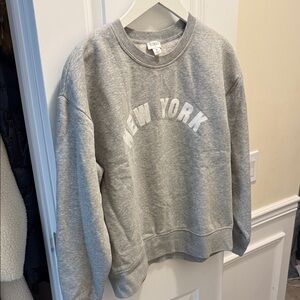 J. Crew Heather Gray Sweatshirt